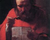 乔治德拉图尔 - Saint Jerome Reading